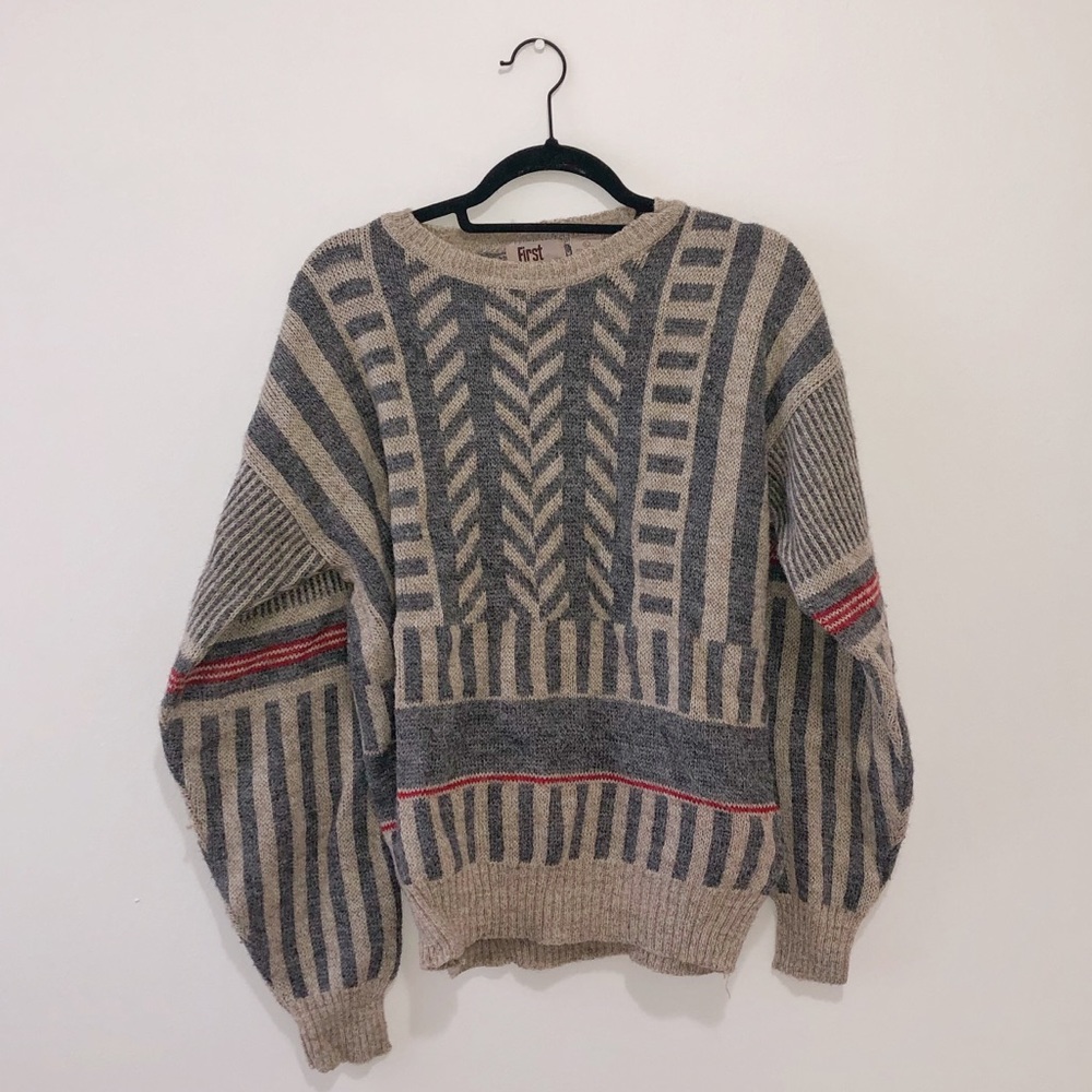 First Landing 80s Sweater Size Large